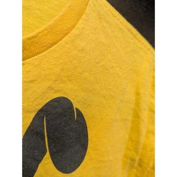 Youth XL Yellow Pluto Dog Shirt DISNEY “What up dog” Pluto Mickey Mouse - Picture 10 of 10